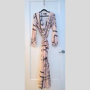 CBR Flowing Wrap Dress
